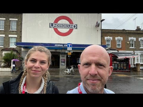 Exploring Arsenal, one of London's Shallowest Tube Station | Hidden London Hangouts (S03E24)