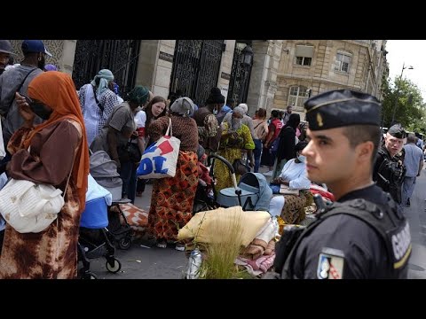 France busses migrants and homeless out of Paris for Olympics