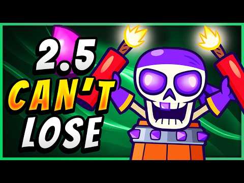 EMBARRASS YOUR OPPONENTS with this 2.5 ELIXIR CYCLE DECK!