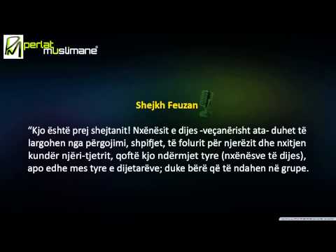 Përgojimi dhe paralajmërimi në mesin e nxënësve të dijes - Shejkh Feuzan