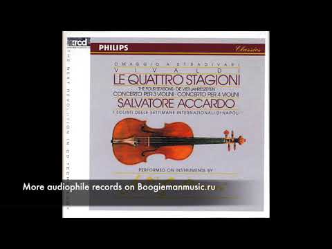Salvatore Accardo - Vivaldi - Le Quattro Stagioni - Philips ‎– 470 450-2 XRCD2