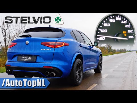 Alfa Romeo Stelvio Quadrifoglio 510HP SOUND & 0-100KMH ACCELERATION by AutoTopNL