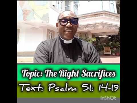 YOUR LIFE-BUOY TODAY, Shrove Tuesday, 17th February 2026. Topic: The Right Sacrifices.