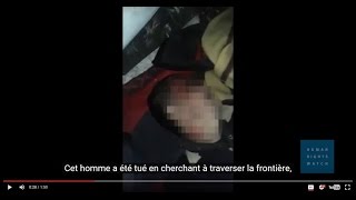 Turquie : Tirs de gardes-frontières contre des Syriens
