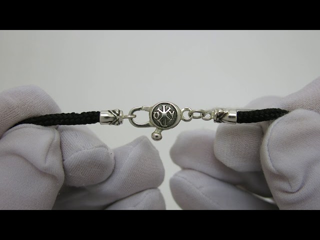 Серебряный шнурок Тш41 Видеообзор