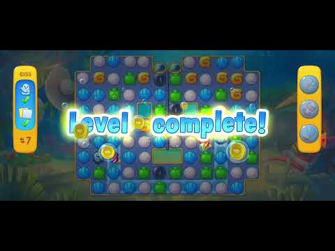 Level 6157 won#Unlocking New Level 6157 #fishdom #playrix #challenge level #Pretty Aqua Fishdom