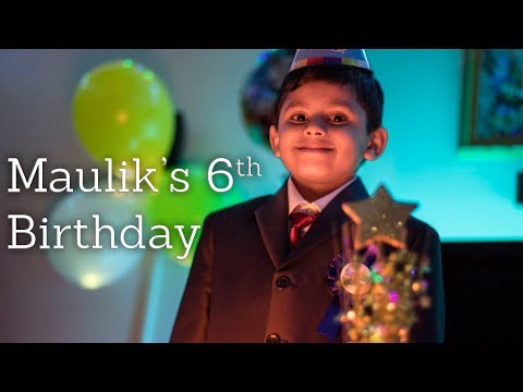 MAULIK'S 6th Birthday 2018