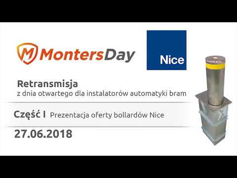 Prezentacja oferty bollardów Nice. MontersDay Cz.1 - zdjęcie