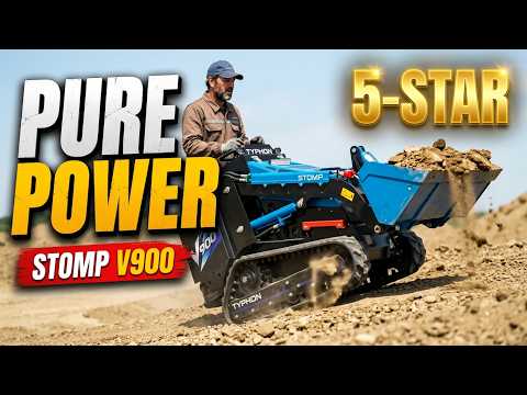 Jobsite Action — Mini Skid Steer Earth Moving