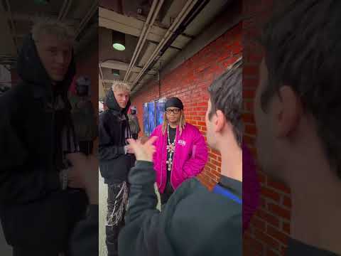 mgk and trippie redd were stanning for jojo siwa😍😍 #machinegunkelly #trippieredd #jojosiwa