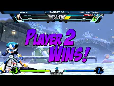 IEBG RanBat 3.3 UMvC3 - Genesis Vs The Zippiggy