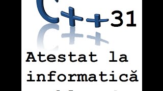 Limbajul C++ - problema rezolvata 31 - siruri de caractere, afisare cuvinte