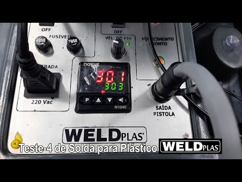 1865 Teste-3 de Solda para Plástico WeldPlas