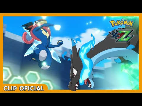 Greninja combate contra Charizard | Serie Pokémon XYZ | Clip oficial