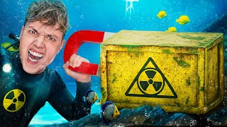 Ich war MAGNETFISCHEN unterwasser! (Polizei kommt wegen Fund🚨)