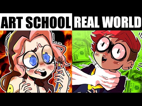 what people don't understand about art school...
