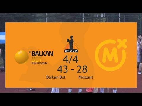 Letnja liga - 2. kolo - Balkan Bet VS Mozzart