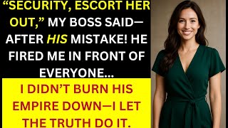 My Boss Fired Me in Front of the Junior Staff to Humiliate Me—So I Leaked His Fake Credentials to HR
