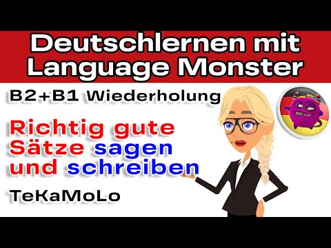 German sentence structure simply explained: TeKaMoLo