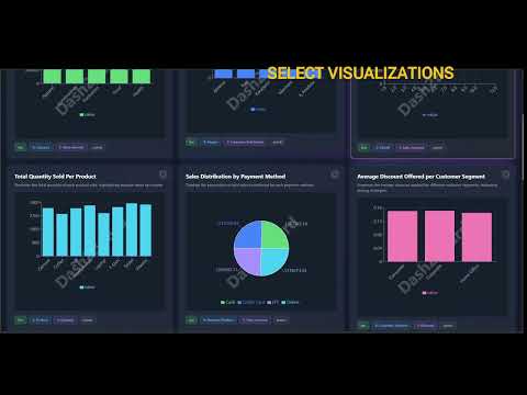 Dash2Board demo video - See how to create AI-powered dashboards from CSV and Excel files in seconds