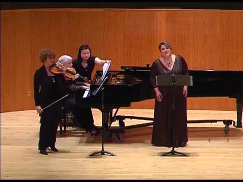 SFCM Presents Catherine Cook - Brahms: Two Songs for Alto, Viola, and Piano (1/2)