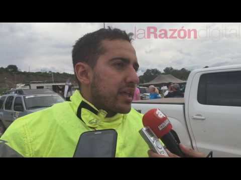 Wálter Nosiglia Jager al concluir la tercera etapa del Rally Dakar 2017