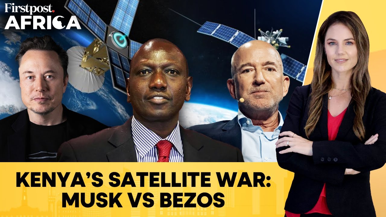 Starlink Vs Amazon: Musk And Bezos Face Off Over Kenya’s Internet | Firstpost Africa | N18G