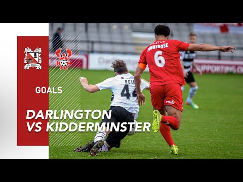 Goals: Darlington v Kidderminster Harriers
