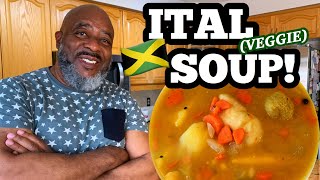 How to make Jamaican Ital Soup! (Vegetable Soup) | Deddy