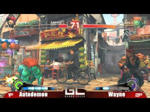 Guard Crush 9 SSF4 Character Lock: AutoDemon vs Wayne (Part 2)