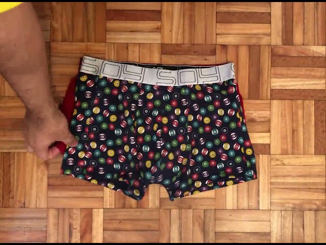Vídeo relacionado con FM London - Bóxers para hombre, suaves, ropa interior elástica para uso diario paquete de 4/8, Oscuro Clásico (Pack de 4), M