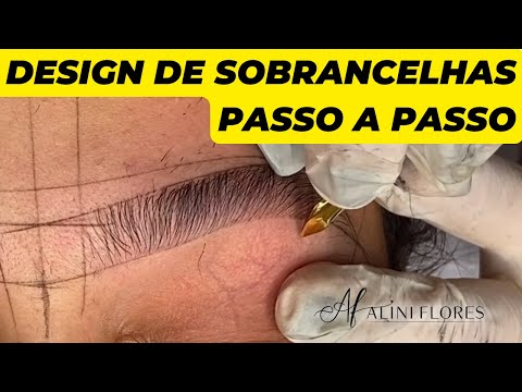 Design de Sobrancelhas Passo a Passo | Eyebrows Shapes | Eyebrow Threading
