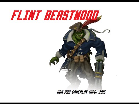 HoN Pro Flint Beastwood Gameplay - 1899 MMR - Ep.155