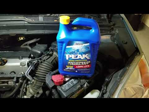 Ditched the Honda Blue Antifreeze for Peak Antifreeze Coolant - Harbor Freight Deal