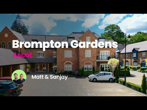 Touring this 2 bedroom ex show flat in Ascot. Welcome to Brompton Gardens, Ascot, Berkshire