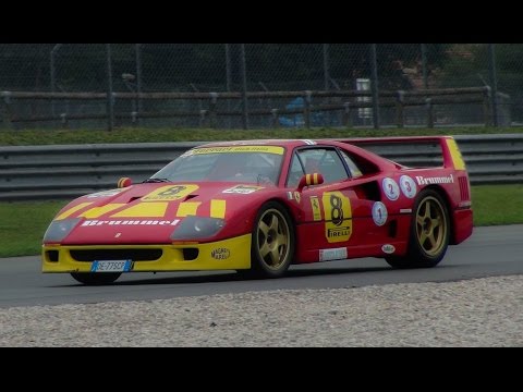 F40 Toni Auto spitting flames