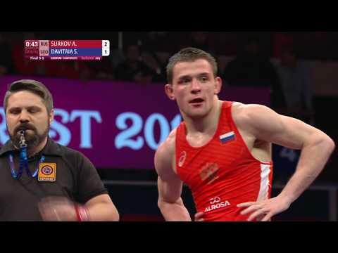 BRONZE GR 67kg - Artem SURKOV (RUS) v. Sachino DAVITAIA (GEO)