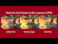 Winnie The Pooh Playtime Credits Comparison 1994