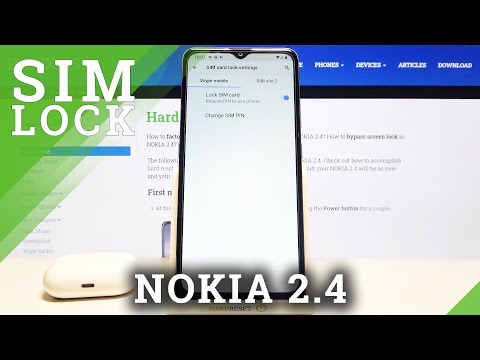 How to Set Up SIM-Lock – SIM PIN-Code Protection on NOKIA 2.4