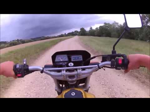 test yamaha tw 125 4t