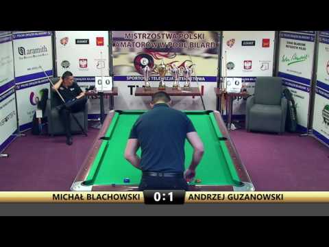 Mistrzostwa Polski Amatorów w Bilard-Łódź 2016 Błachowski vs Guzanowski