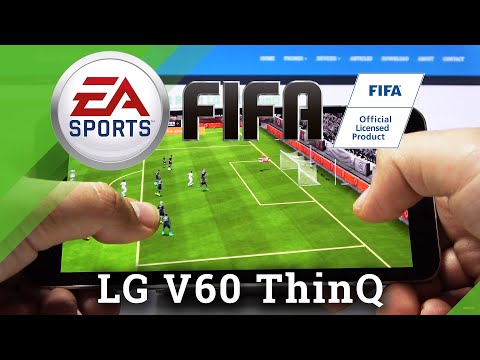 Play FIFA Mobile on LG V60 ThinQ 5G- FPS Checkup