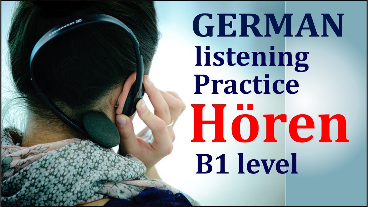 German Listening practice | Hören B1 level | Listening Exam | B1 Level | Learn German