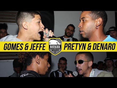 GOMES & JEFFE X PRETYN & DENARO - Batalha do Museu #392 (EDIÇÃO DE DUPLAS)