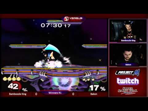VS Weekly 01/22/15 - Winners R1 - Bamboozle King (Peach) vs Bakon (Marth) - Melee