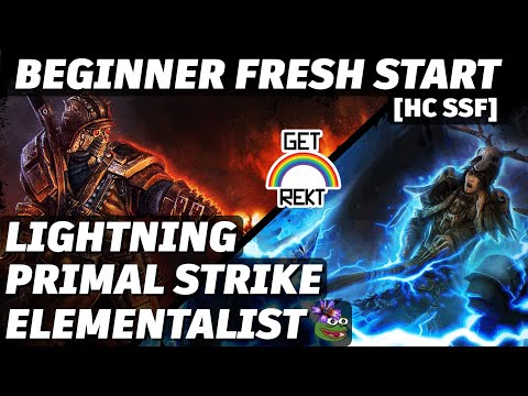 GD 1.2 Beginner Playthrough - Primal Strike Elementalist - Part 5: Ultimate Whoops [HC SSF]