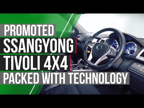 Promoted: Ssangyong Tivoli – packed with technology