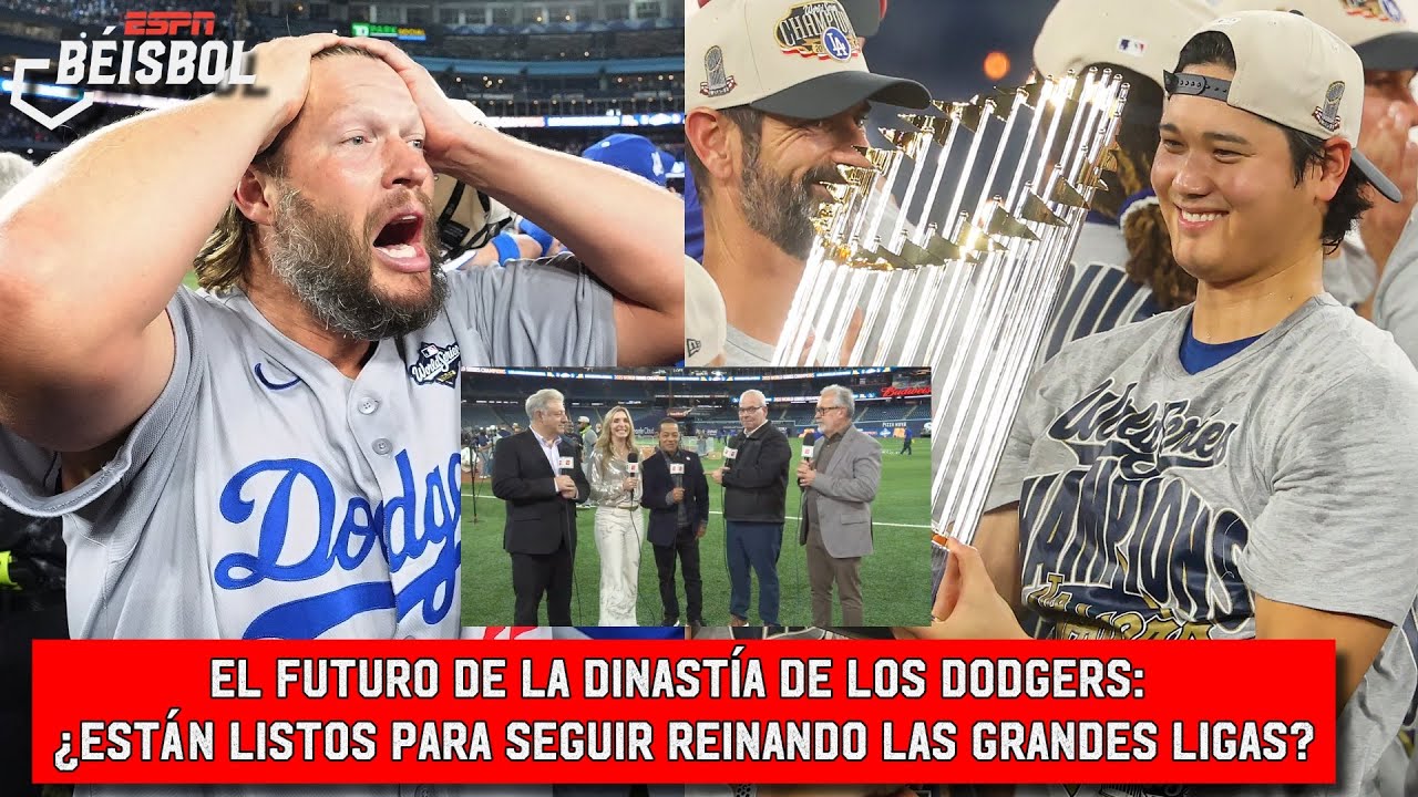 LA DINASTÍA de DODGERS tiene EQUIPO para seguir GANANDO por MUCHOS AÑOS MÁS | ESPN Beisbol