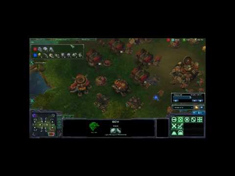 Starcraft 2 Beta - Terran vs. Zerg Gameplay