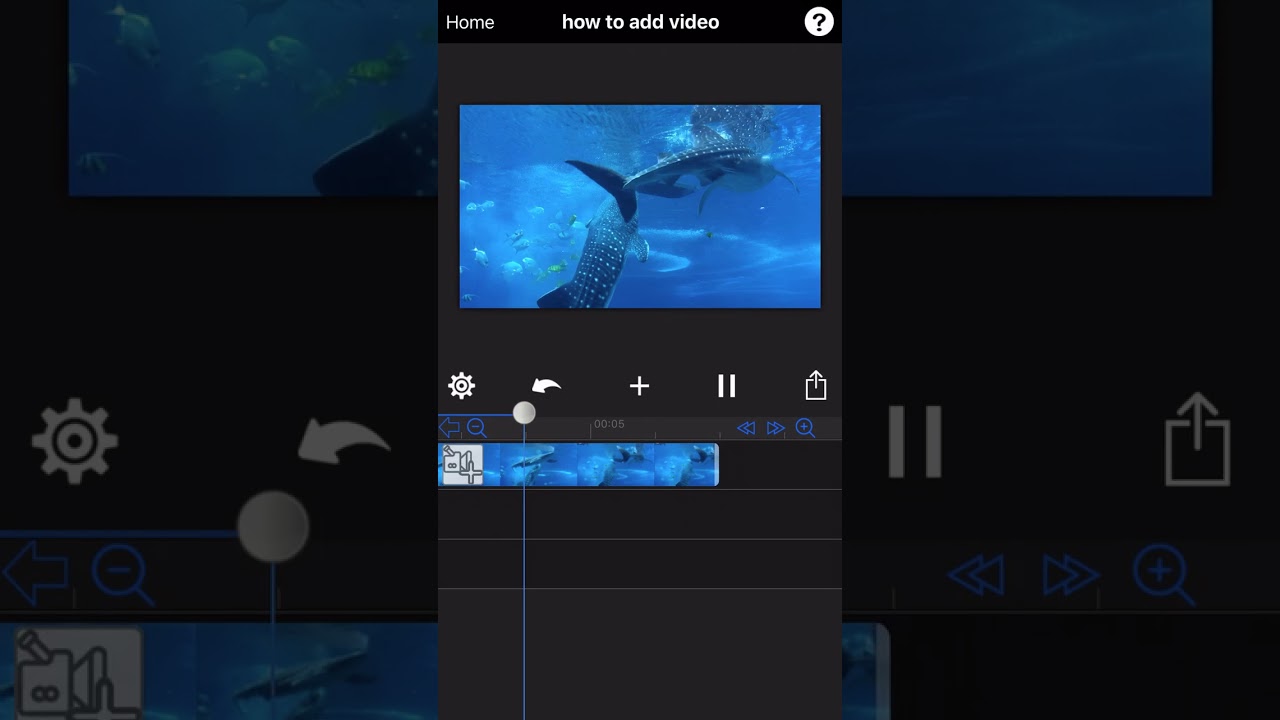 How to add video and edit video?